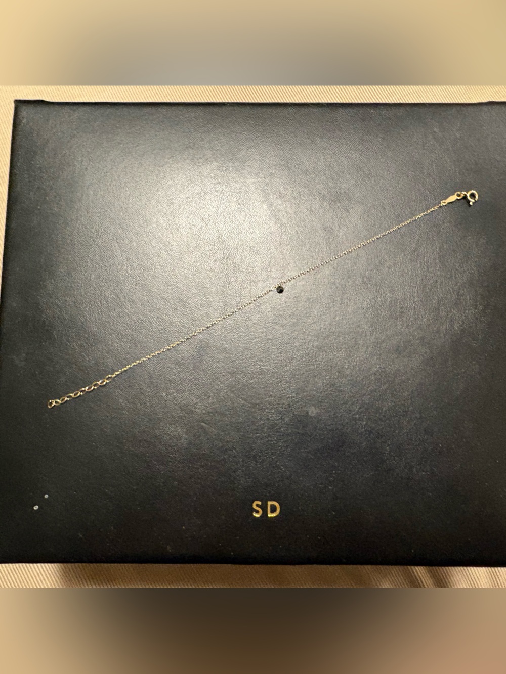 Catbird Black Diamond Pinprick Bracelet - Picture 4 of 6